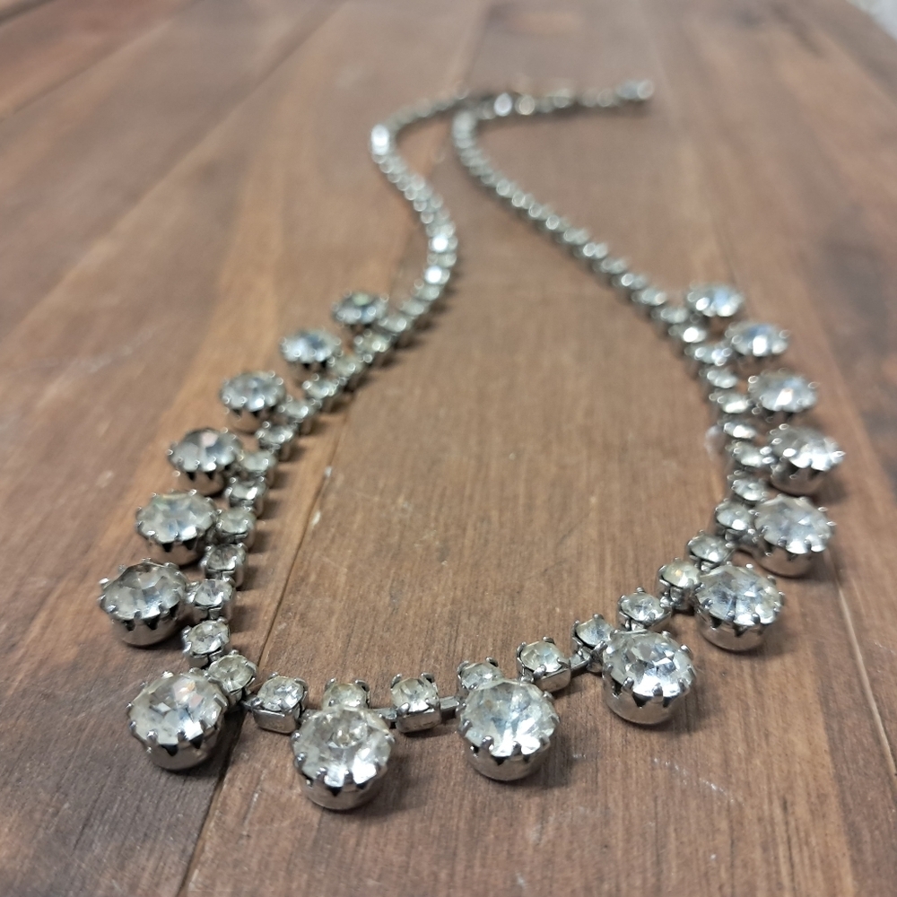 Vintage Rhinestone Necklace